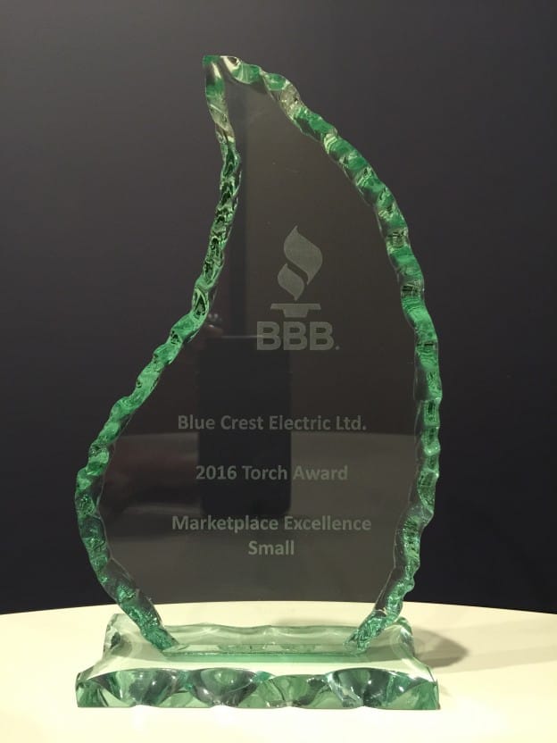2016 BBB Torch Award in Marketplace Excellence